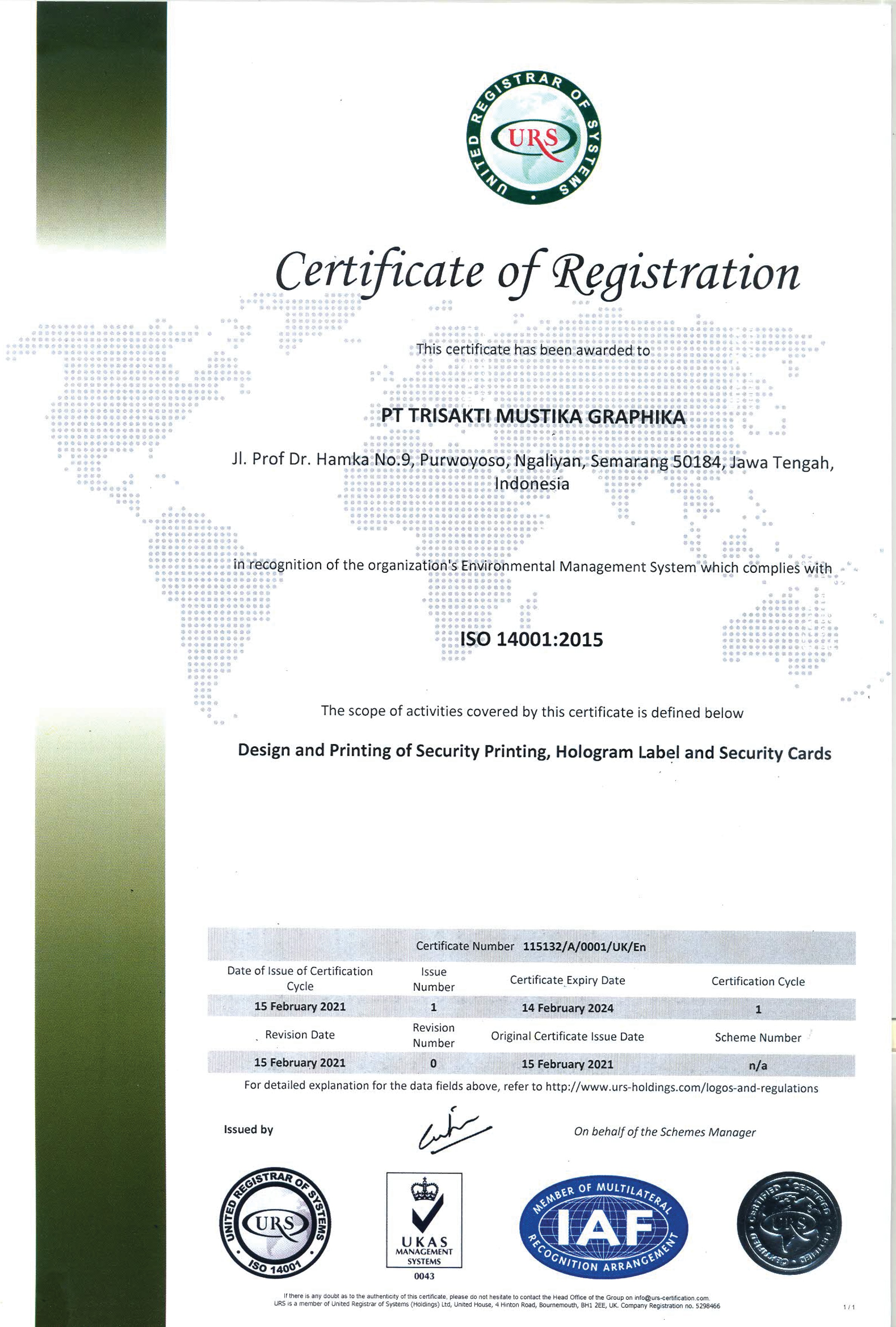 ISO 14001 2015